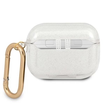 Kryt Guess GUAPUCG4GT AirPods Pro Transparent Glitter Collection