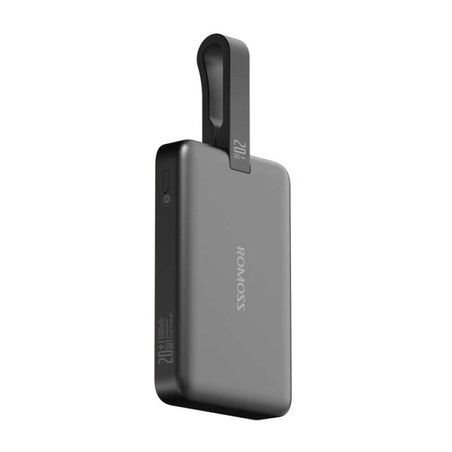 Powerbank Romoss WM010 10000 mAh 20 W, Schwarz – Magnetisches Laden für iPhone, Apple Watch, AirPods