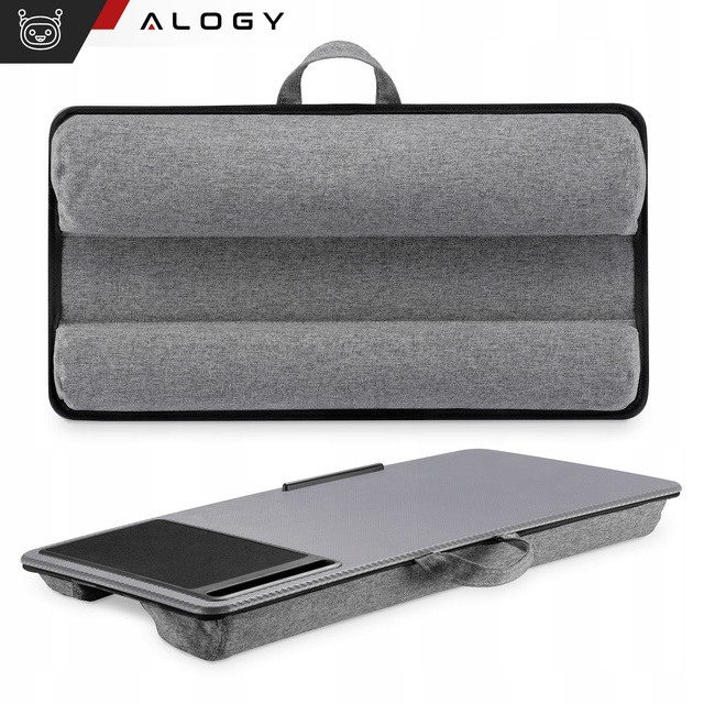 Stolik pod laptopa Podstawka uchwyt na telefon podkładka pod mysz do łóżka Alogy przenośne biurko z poduszkami