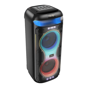 HOCO HA13 Max karaoke set 60W, RGB LED, 2× wireless TWS microphones