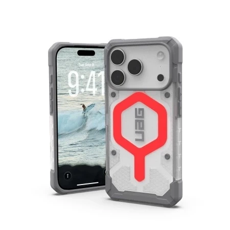 Etui do iPhone 17 Pro UAG Pathfinder Clear MagSafe Bundle Niebieskie
