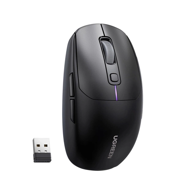 UGREEN MU103 MYSZ BEZPRZEWODOWA 2.4GHz BT 5.0 DPI USB-C CZARNA