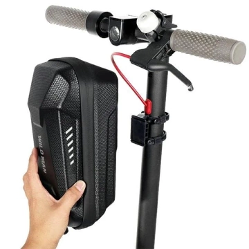 Brašna na koloběžku WILDMAN ES8X Plus 3L, brašna na řídítka, černá, PC