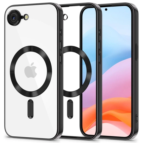 Etui für iPhone 16e Tech-Protect MagFlex MagSafe Shiny Black