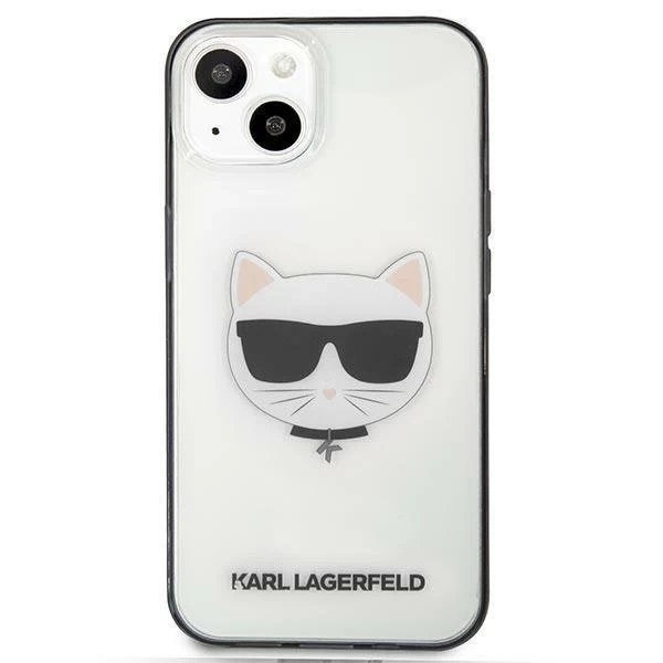 Karl Lagerfeld KLHCP13SHCHCK iPhone 13 mini 5,4" priehľadný Ikonik Choupette