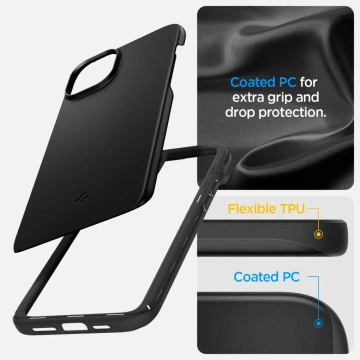 Etui Spigen Thin Fit для Apple iPhone 15 Plus Black