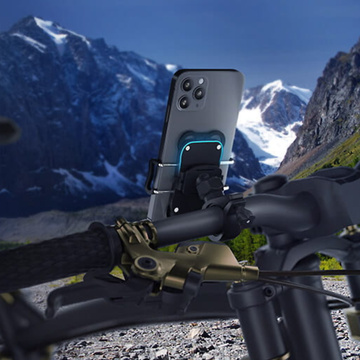 Universal 3mk Bike Holder Pro bicycle holder for phone for scooter, motorbike, trolley Black