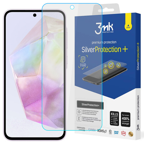 3MK SilverProtect pre Samsung Galaxy A35/A55 5G antimikrobiálny film montovaný na mokro