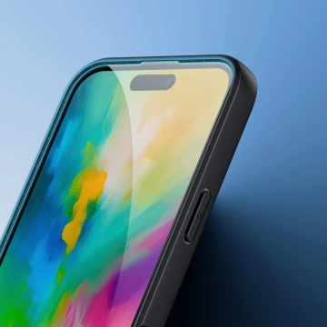 Чохол для iPhone 16 Dux Ducis Aimo Mag з MagSafe та підставкою – чорний