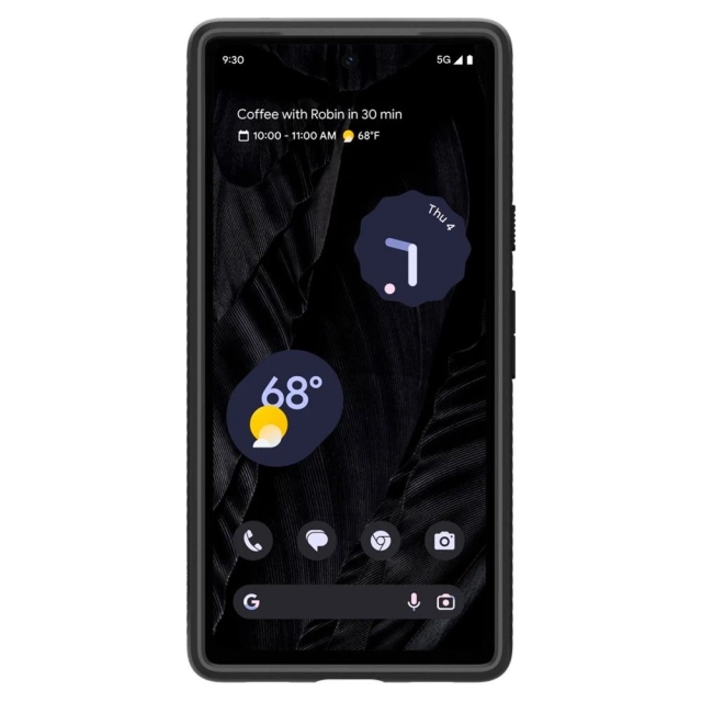Чохол Spigen Liquid Air для Google Pixel 7A Matte Black Ochronne