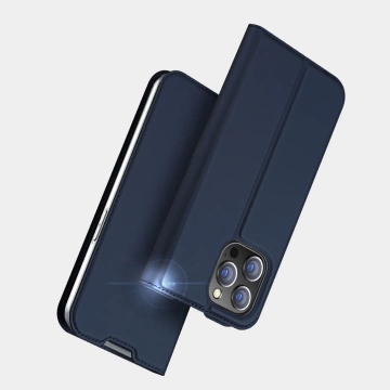 Dux Ducis Skin Pro holster cover case with flip iPhone 14 Pro blue