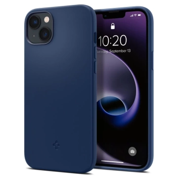 Etui Spigen Silicone Fit Mag MagSafe do Apple iPhone 14 Plus námornícka modrá
