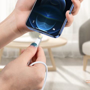 Кабель USB-C для Lightning до Apple iPhone iPad iPod 20W 2m BOX Білий