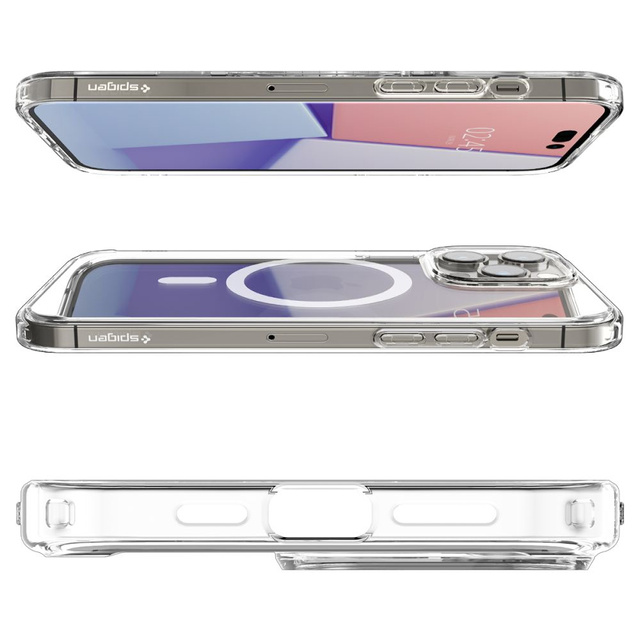 Чохол Spigen Ultra Hybrid Mag for MagSafe для Apple iPhone 14 Pro White 1m Lightning Cable