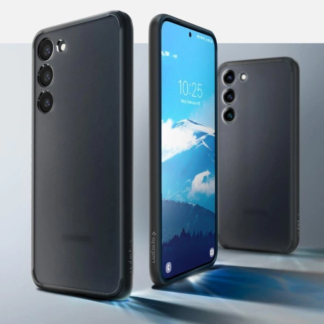 Etui Spigen Ultra Hybrid pro Samsung Galaxy S23 Frost Black