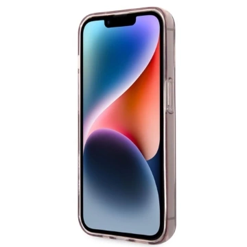 Etui Karl Lagerfeld KLHCP14LHNCHTCP na iPhone 14 Pro 6,1" pevné puzdro Ikonik Choupette