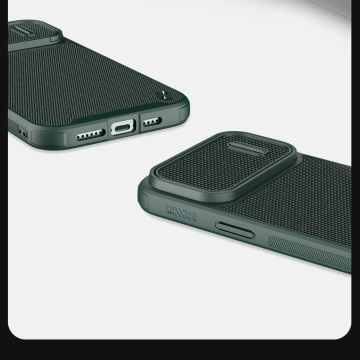 Pancéřový kryt Nillkin Textured S Case iPhone 14 Plus s krytem fotoaparátu, černý