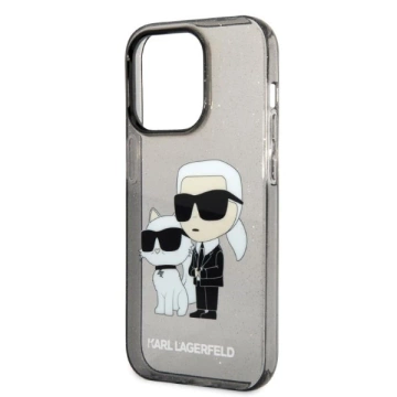 Etui Karl Lagerfeld KLHCP14XHNKCTGK do iPhone 14 Pro Max 6,7" hardcase Gliter Karl