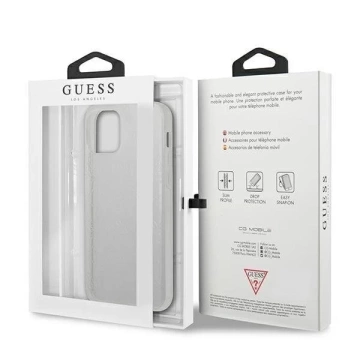 Guess GUHCP12L3D4GTR iPhone 12 Pro Max 6,7" průhledné pevné pouzdro 4G 3D Pattern Collection