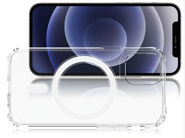 Ultra Slim Alogy Armored Case pre Qi nabíjačky pre iPhone 12 / Pro Transparent Qi Charger