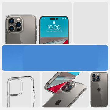 Etui obudowa puzdro Spigen Ultra Hybrid do Apple iPhone 14 Pro Max Crystal Clear