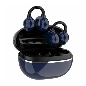 LDNIO T09 Bluetooth 5.4 In-Ear Headphones with Case 20h Dark Blue