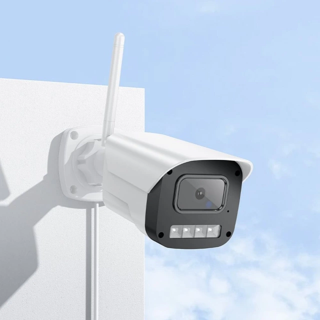 Venkovní Wi-Fi kamera HOCO D4 Full HD, IR, barevná, IP65