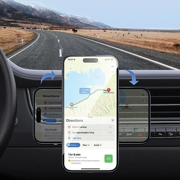 Uchwyt Magnetyczny do Kratki Wentylacyjnej USAMS US-ZJ075 Czarny