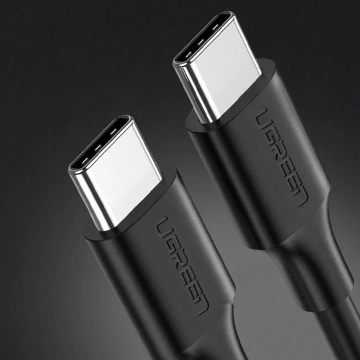 UGREEN USB Type C кабель для зарядки та передачі даних 3A 0,5 м чорний (US286)