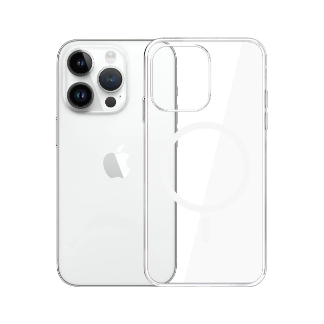 Schutzhülle für Apple iPhone 14 Pro 3mk Clear MagCase