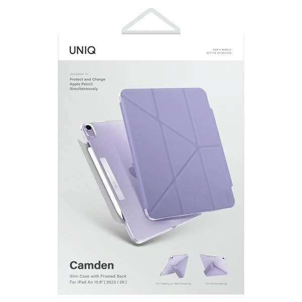 Чохол UNIQ Camden iPad Air 10.9" (2022/2020) лаванда / lavender Antimicrobial