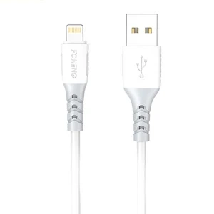 USB kábel pre Lightning Foneng X66, 20W, 3A, 1m (biely)