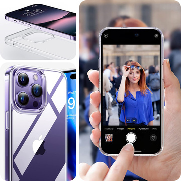 Захисний чохол Alogy Hybrid Case для Apple iPhone 14 Pro Clear Glass