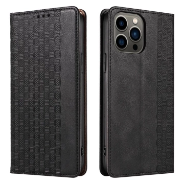 Magnet Strap Case case for iPhone 12 Pro cover wallet mini lanyard pendant black