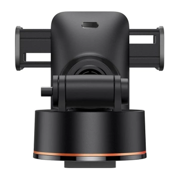 Baseus Wisdom automatic cockpit car holder with Qi inductive charger (black)