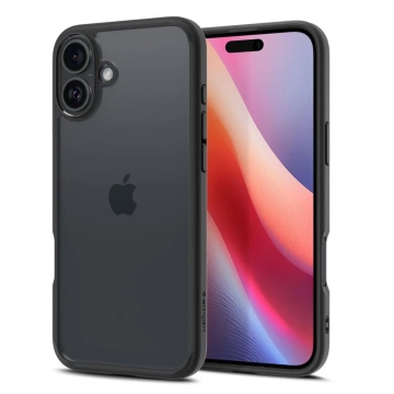 Etui Spigen Ultra Hybrid pro Apple iPhone 16 Matte Black