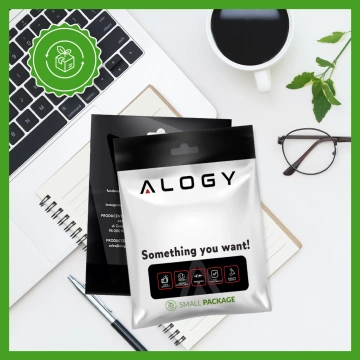 Alogy Spiral-Autoladekabel 66W 5A 150cm USB auf USB-C schwarz