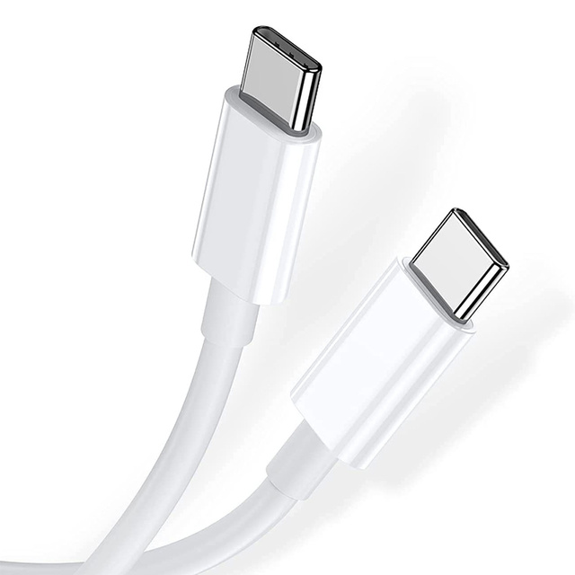 Originálny kábel Apple USB-C na USB-C pre iPhone 15, 15 Pro, 15 Pro Max, 1m kábel MUF72ZM/A Biely