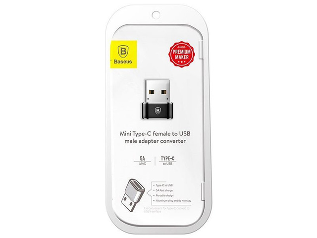 Адаптер Baseus USB-C Type C – USB 2.0
