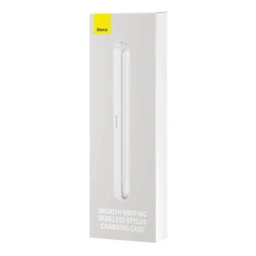 Indukční nabíjecí pouzdro pro Baseus Smooth Writing Stylus (bílé)