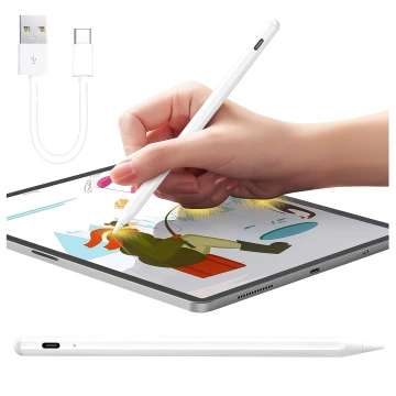 Магнітний стилус Alogy Note & Sketch Pen для Apple iPad Pro/ Air/ Mini White