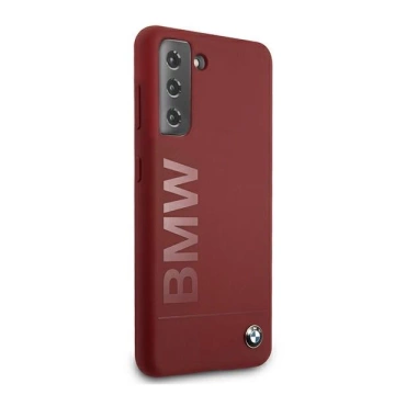 Etui BMW BMHCS21MSLBLRE Pevné pouzdro Samsung Galaxy S21 Plus G996 silikonové podpisové logo