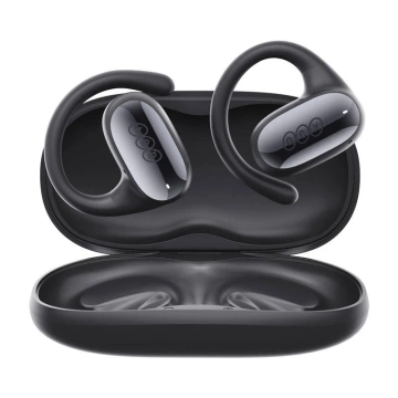 Bluetooth-навушники QCY T30 Crossky GTR2, 28 годин, IPX5, мікрофон ENC – чорні