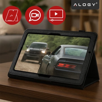 Puzdro pre Lenovo Tab M11 10,95" TB330FU/TB330XU/TB331FC Kryt stojana Tablet Flip Cover Puzdro Alogy Black