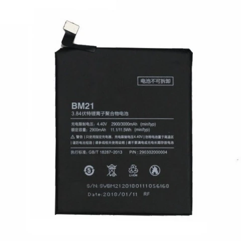 "Bateria Xiaomi BM21 do Mi Note Bulk 2900mAh"