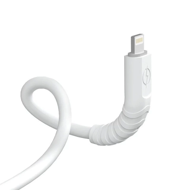 Dudao kabel, kabel USB typu C - Lightning 6A 65W PD bílý (TGL3X)
