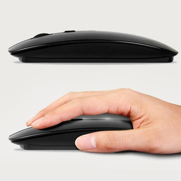 Mouse Alogy Mouse бездротова комп'ютерна миша для планшета ноутбук Black