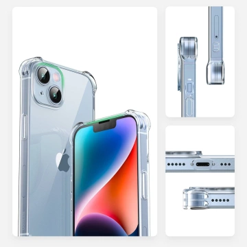 Захисний чохол Ugreen Gel Cover Bright Cushion для iPhone 14 Plus Transparent (LP602)
