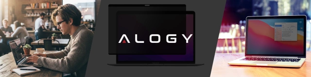 Magnetická fólia na ochranu súkromia pre MacBook Air 13" 2018-2021 - Ochrana súkromia, jednoduchá inštalácia, úložný obal, redukcia odleskov - Alogy SecureView™