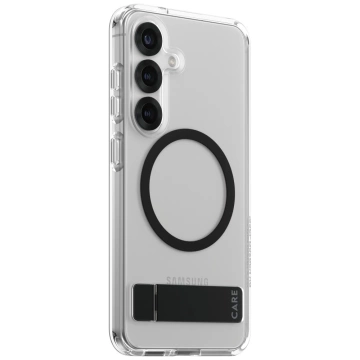 Чохол Etui CARE для Samsung Galaxy S25 від PanzerGlass з магнітною підставкою та QI підтримкою